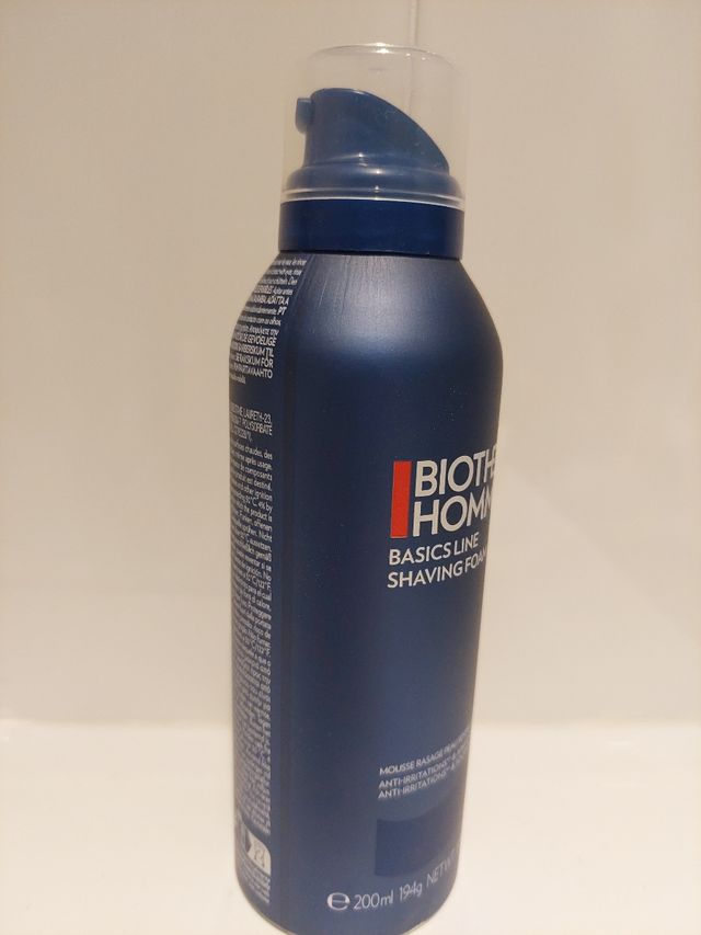 Espuma de afeitar "Biotherm Homme"+ Bolsa