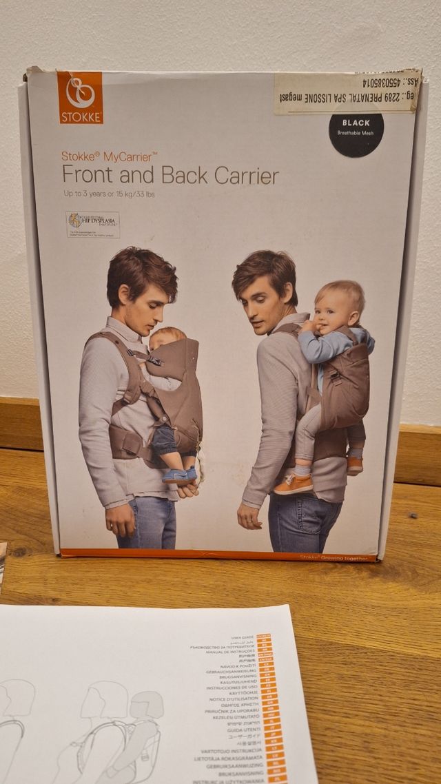 Marsupio neonato/zaino bambino STOKKE nuovo