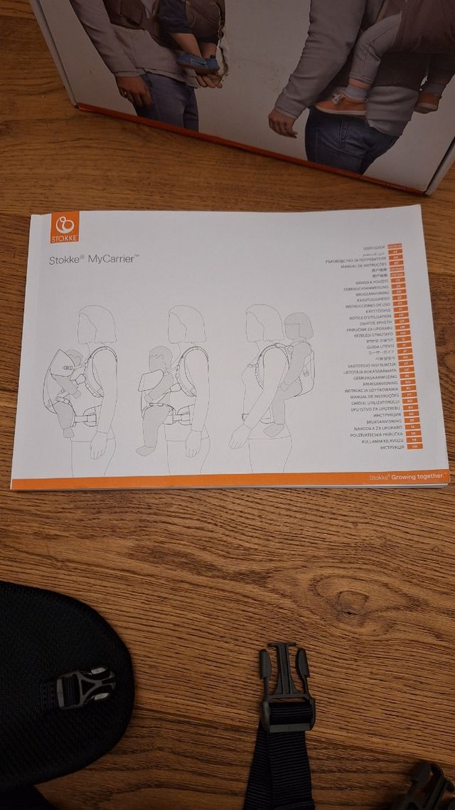 Marsupio neonato/zaino bambino STOKKE nuovo