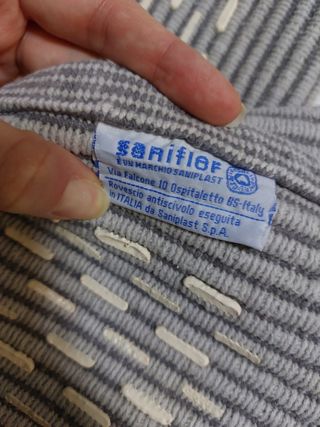 Tappeto grigio Saniflor