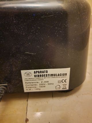 Vibroestimulador piernas