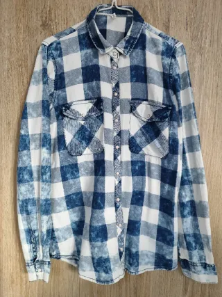 Camisa cuadro · Stradivarius · S (perfecto estado)