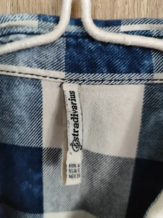 Camisa cuadro · Stradivarius · S (perfecto estado)