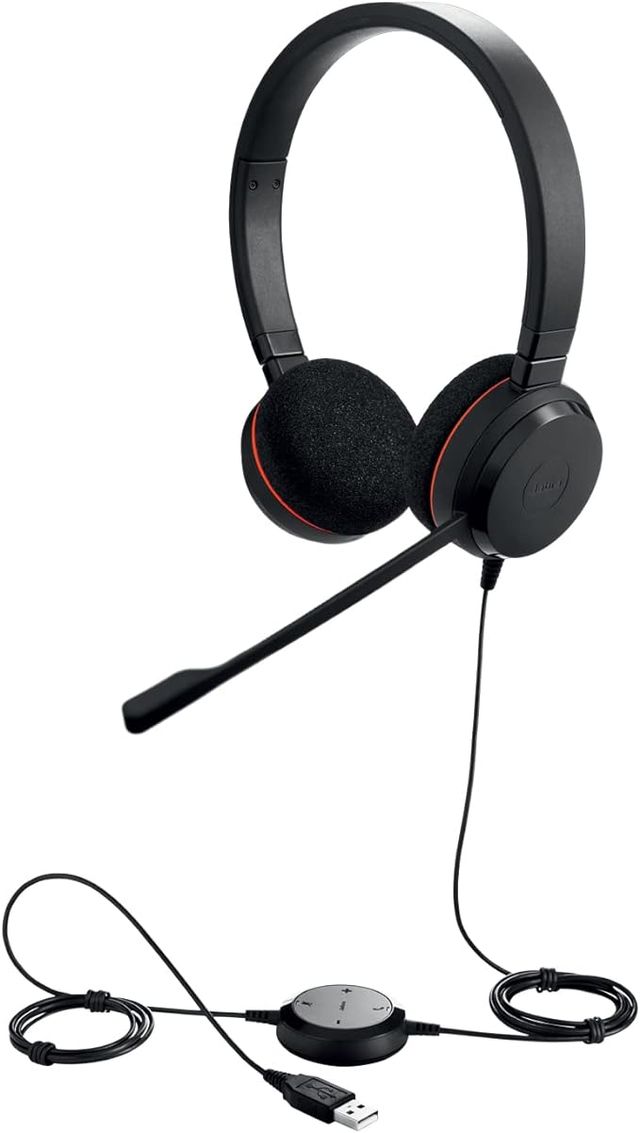 Auriculares diadema cable Jabra Evolve 20 ms