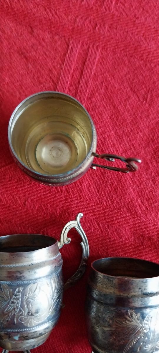 Set di 6 piccole tazzine vintage 