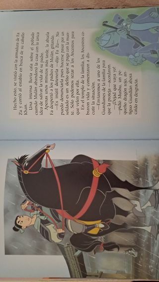 Cuento Mulan Disney