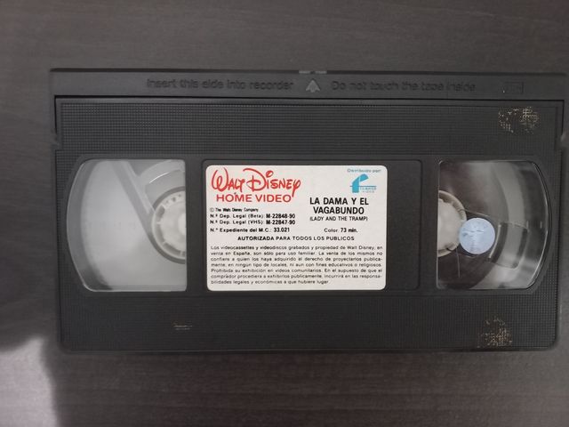Disney Black Diamond La Dama y Vagabundo