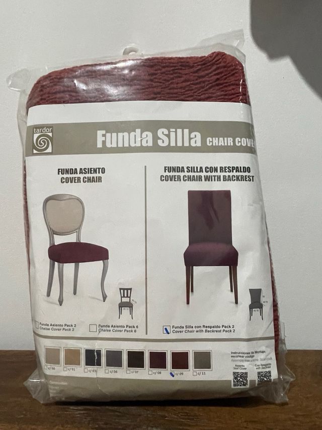 3 Funda para silla respaldo