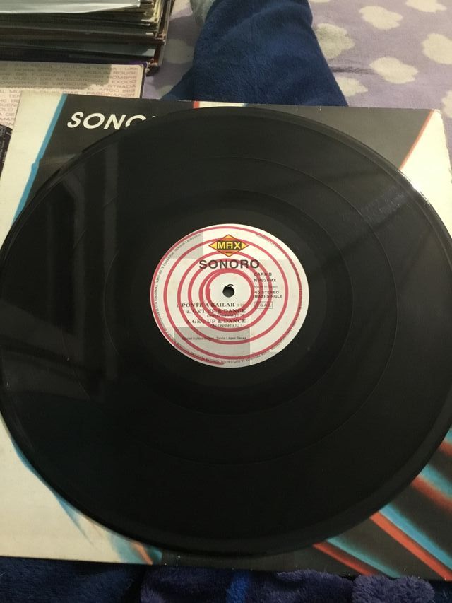 Vinilo dj get up & dance sonoro Max music spain