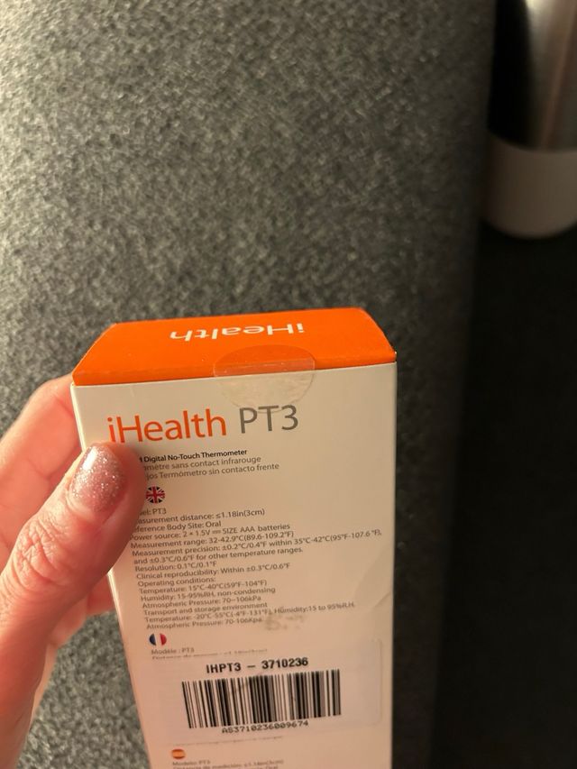 Termometro digital iHealth pt3