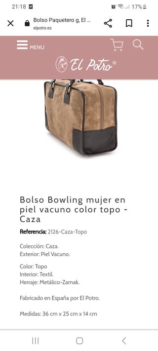 BOLSO El Potro