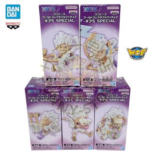 5 Figuras World Collectable Monkey D. Luffy Gear 5