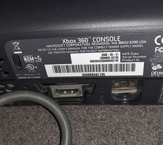 CONSOLA XBOX360 HDMI NEGRA