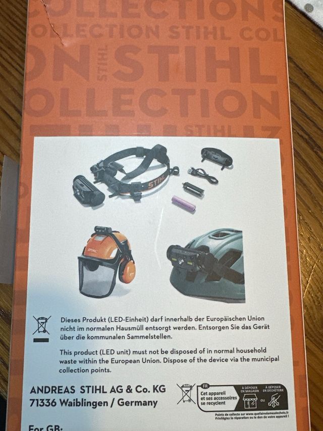 Lampada a Led STIHL Frontale