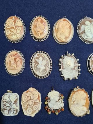 Cammeo montato in argento