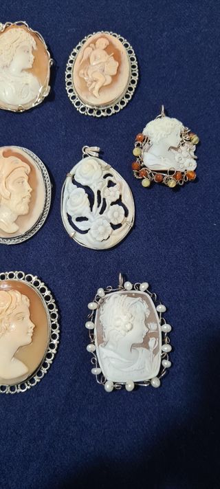 Cammeo montato in argento