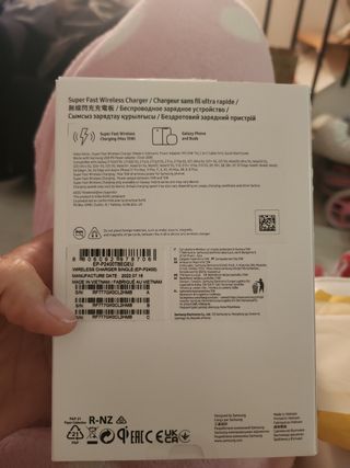 Cargador súper fast wireless charger