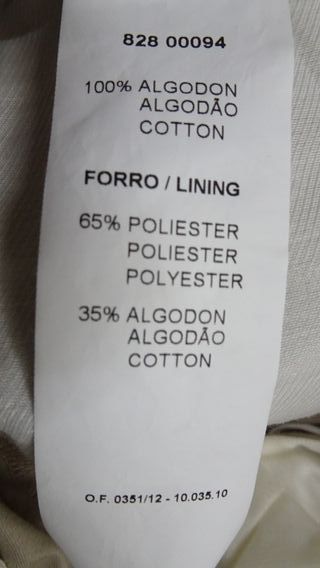 TRAJE CHAQUETA HOMBRE PRIMAVERA VERANO T.50