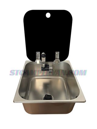 fregadero camper + kit instalacion