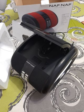 Radio CD USB reloj despertador MP3 fm aux jack 3.5