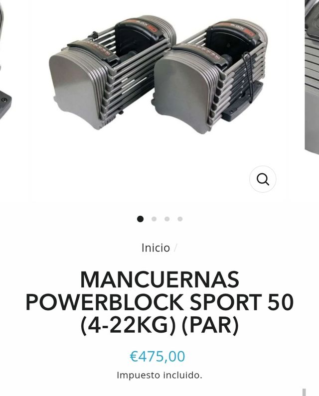 POWERBLOCK SPORT 50 + 2ª etapa