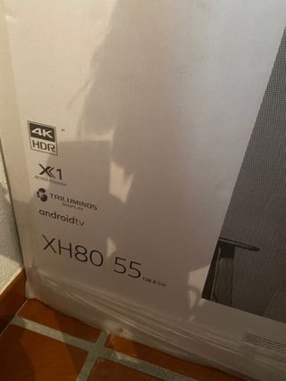 TV SONY XH80 LED 55” 4K UHD HDR SMART TV