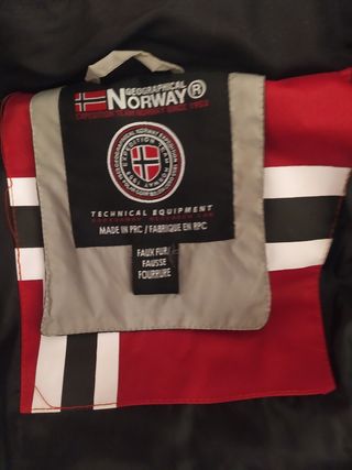 abrigo geographical norway mujer
