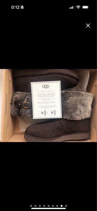 PVP 380€ T38 Botas UGG piel y mouton nuevas