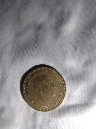 Moneda antigua de Francisco Franco