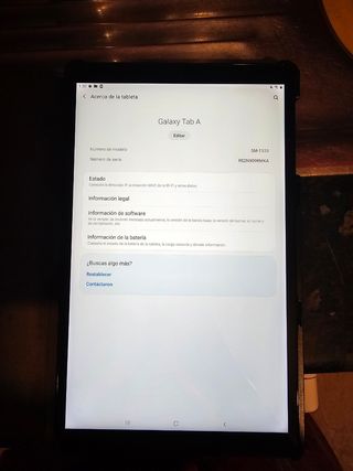 Tablet samsung 