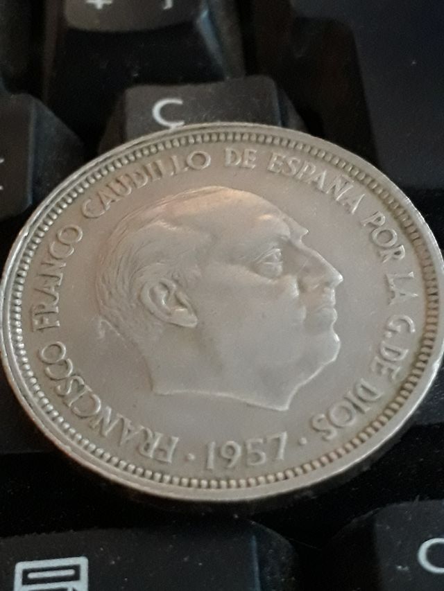 50 PESETAS FRANCISCO FRANCO AÑO 1957 *60
