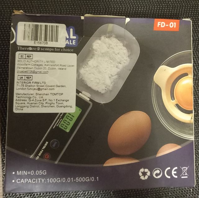 Cucchiaio bilancia digitale