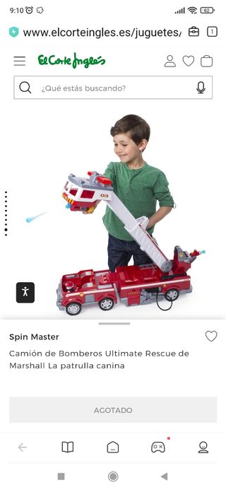 Camión patrulla canina