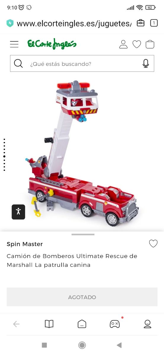 Camión patrulla canina