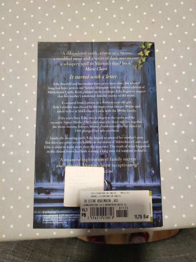 Kate Morton. The distant hours