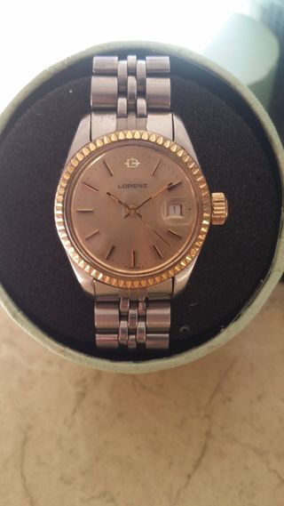 Reloj Suizo Automático Acero Oro