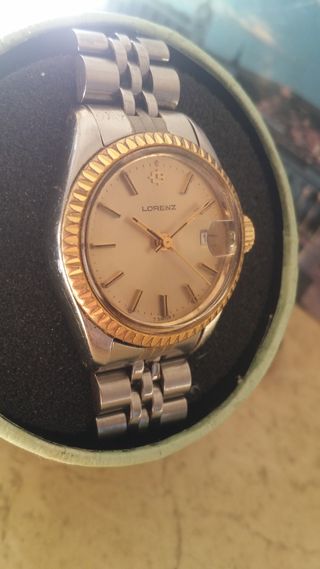 Reloj Suizo Automático Acero Oro