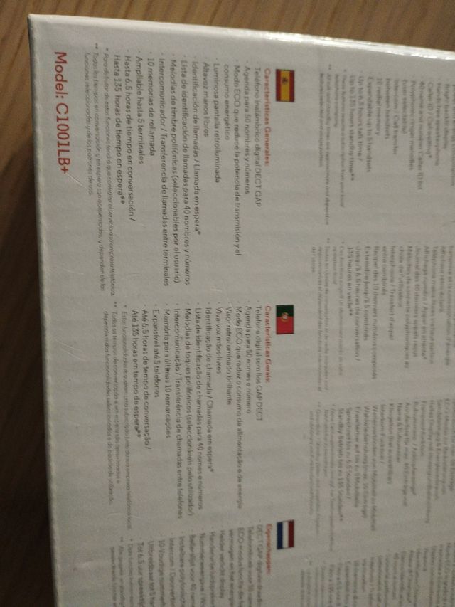 Teléfono inalámbrico