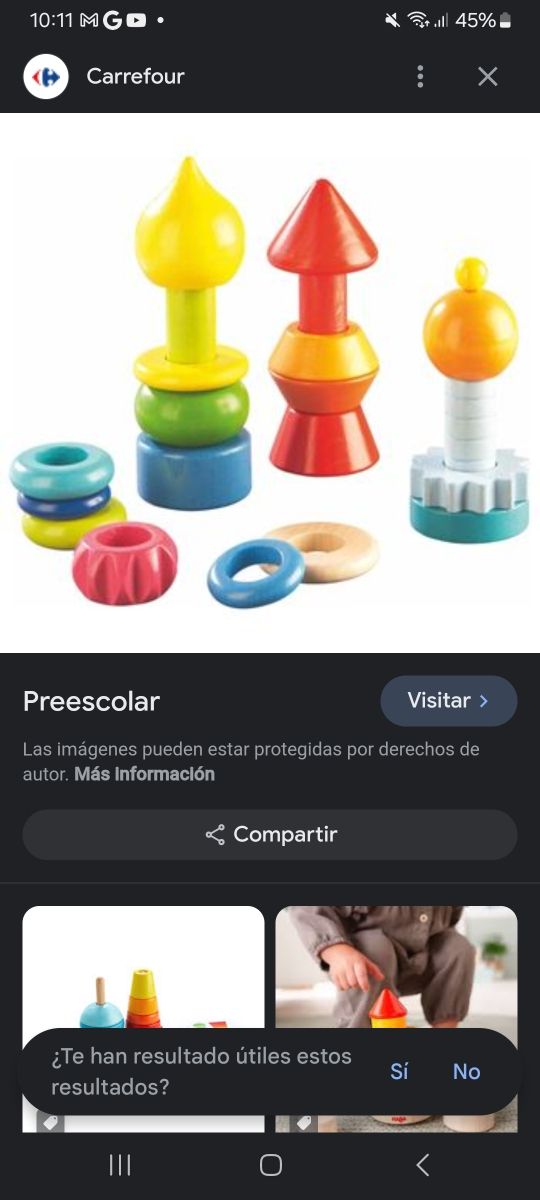 Juguete de madera, HaBa, 18 meses aprox 