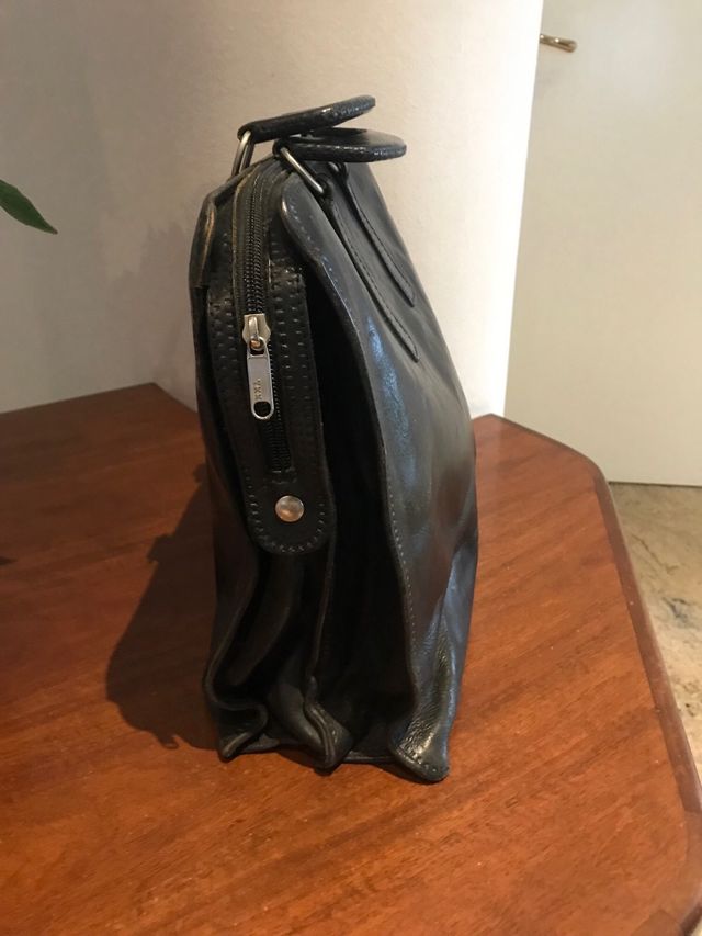 borsa da lavoro in vera pelle