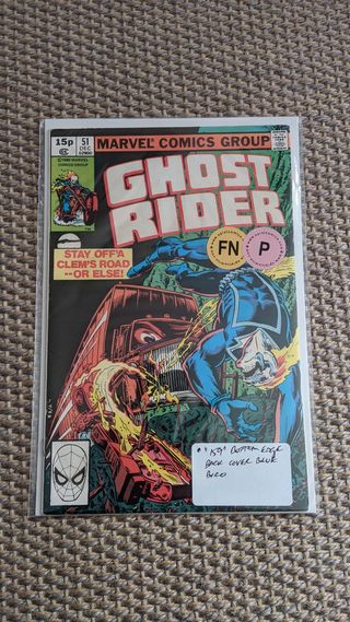 Ghost Rider 51 Marvel 1980