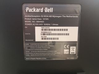 Monitor LCD Packard Bell