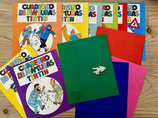 Cuaderno de Pinturas Tintin. Completo 1/12