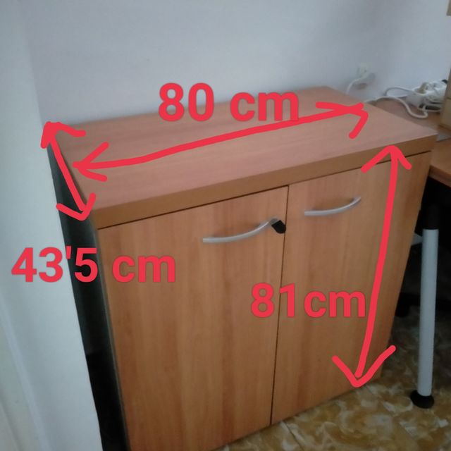 Cajonera despacho con llave