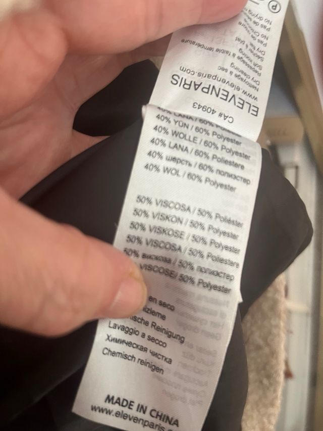 Abrigo beig Elevenparis