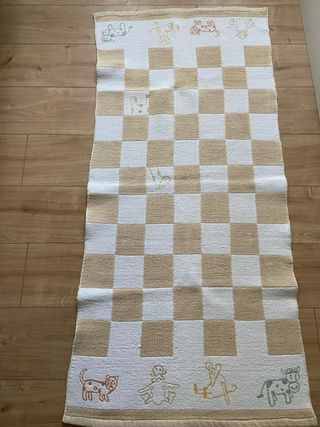 ALFOMBRA 100% algodon