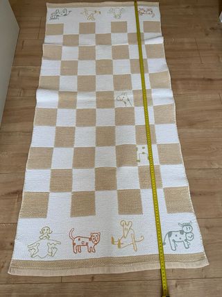 ALFOMBRA 100% algodon