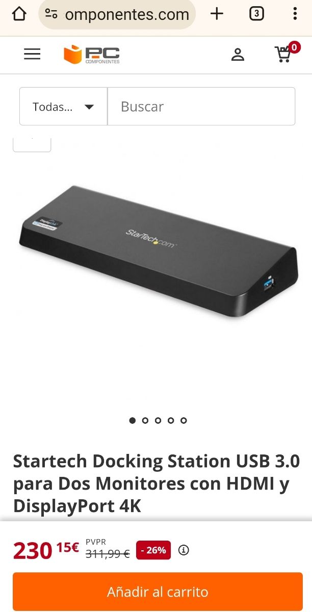 Startech Docking Station USB 3.0