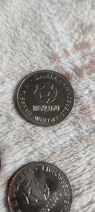 Medaglie Shell Mexico 70