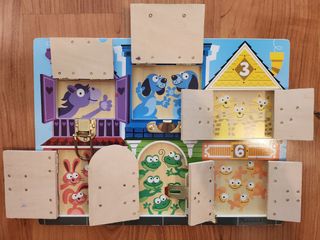 Tablero de pestillos